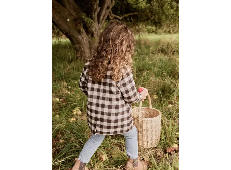 Nima loose long jacket - Turtledove