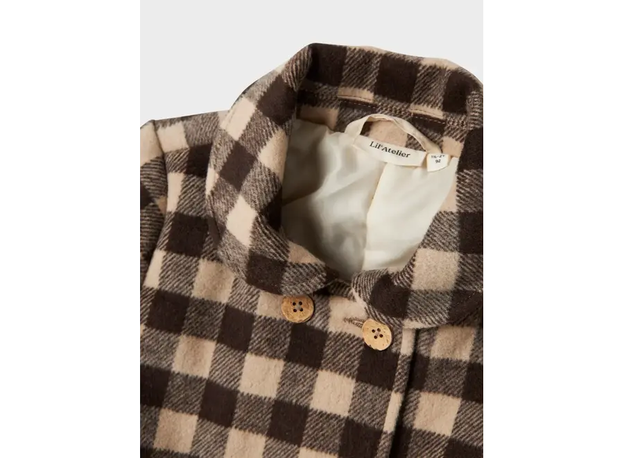 Nima loose long jacket - Turtledove