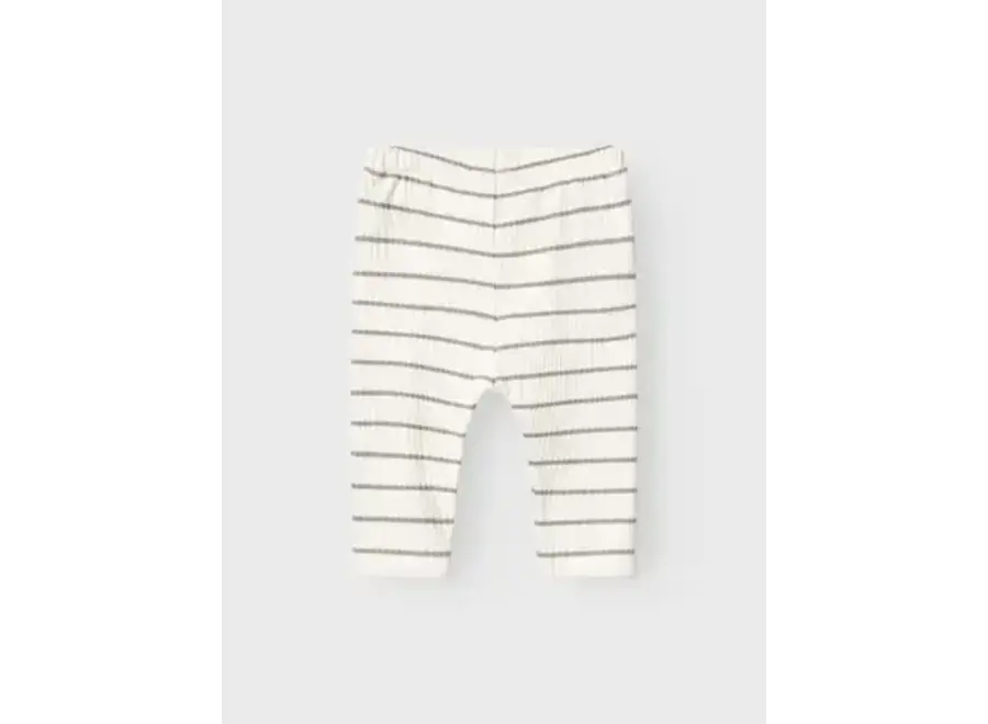 Kail Reg pants stripes - Coconut milk