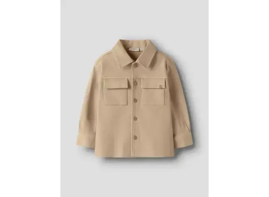 Taru loose twill shirt - Irish cream