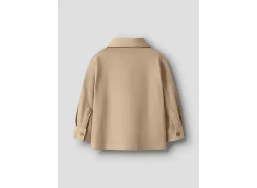 Taru loose twill shirt - Irish cream