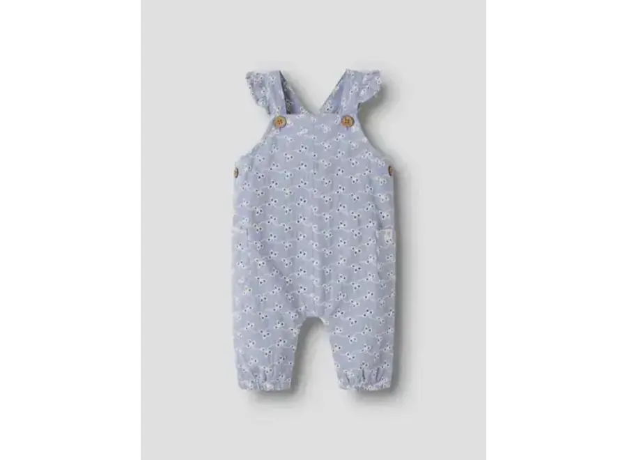 Tessie loose overall baby - Zen blue