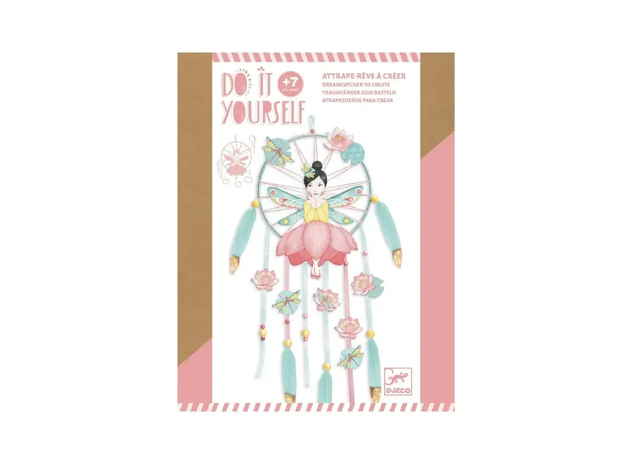 DIY dreamcatcher - Lotus fairy