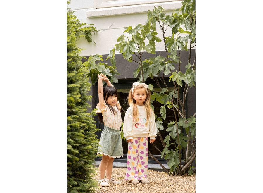 Ruffled tee - Cherry party