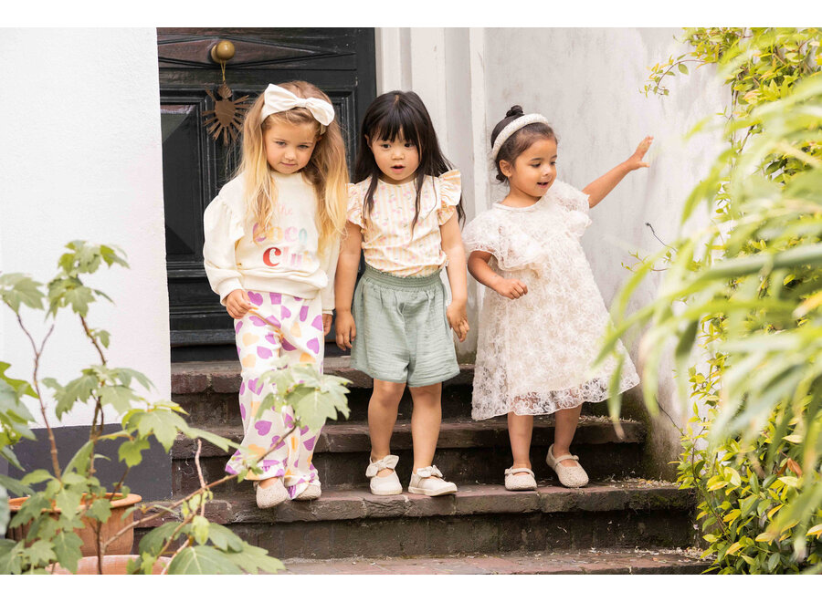 Ruffled tee - Cherry party