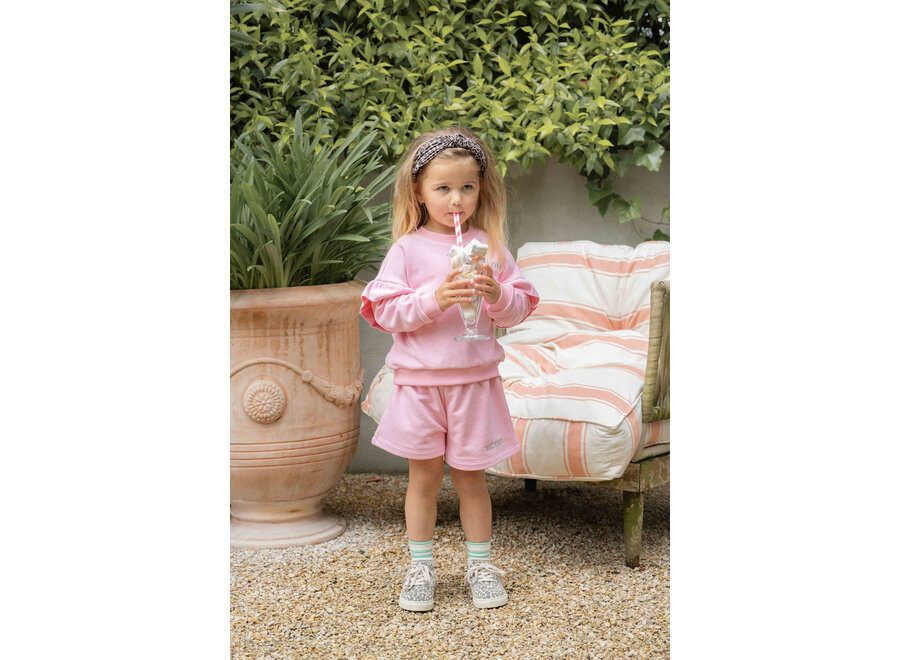 Sweat shorts - Poppy peony