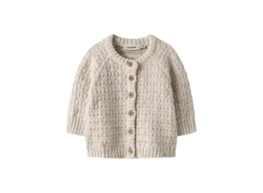 Bella LS knit cardigan - Novelle peach