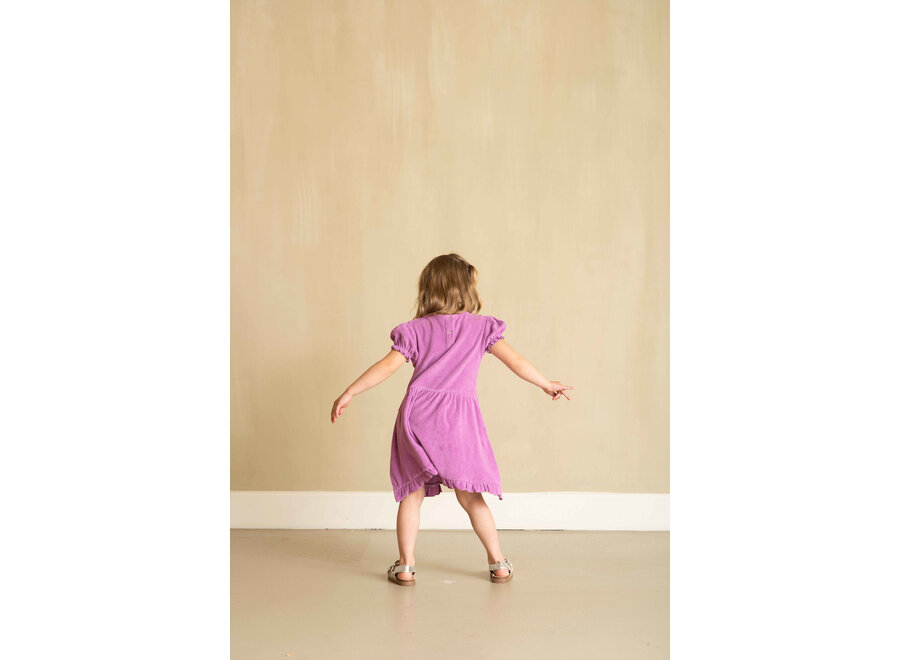 Frill dress - Violet