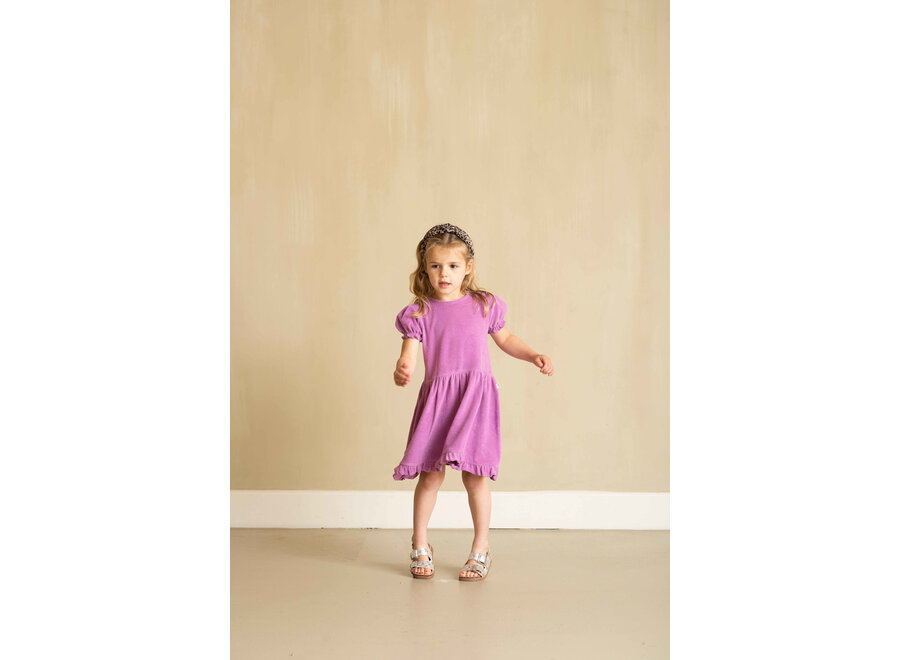 Frill dress - Violet