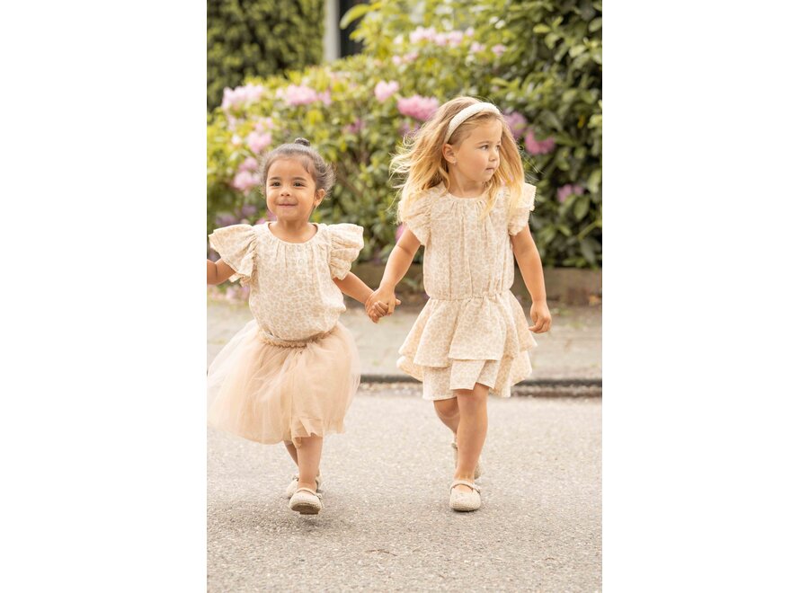 Tutu tulle skirt - Beige