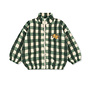 Jody teddy jacket - Green check