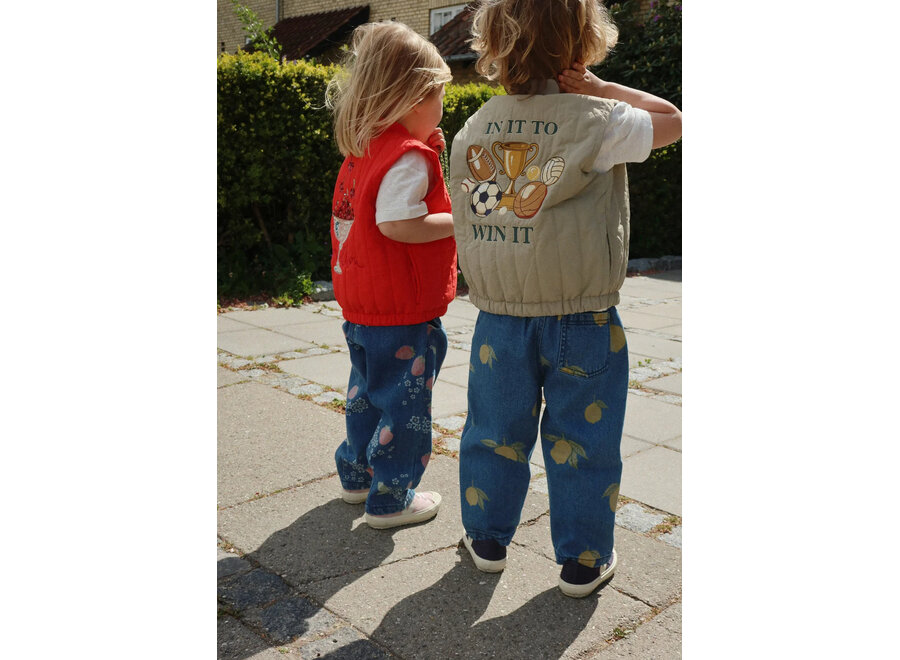 Magot pants - Lemon denim