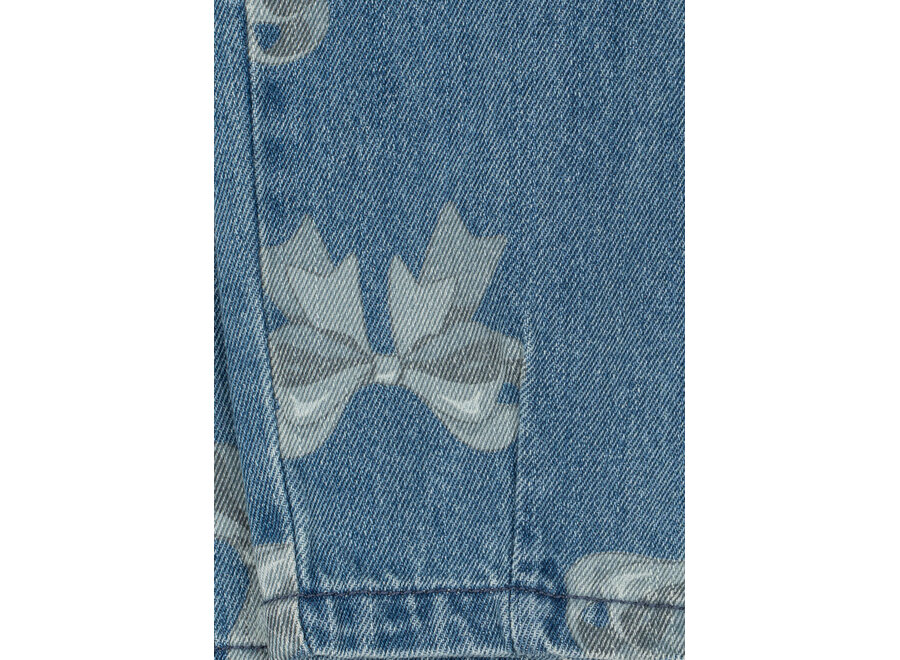 Magot frill pants - Bella bow blue