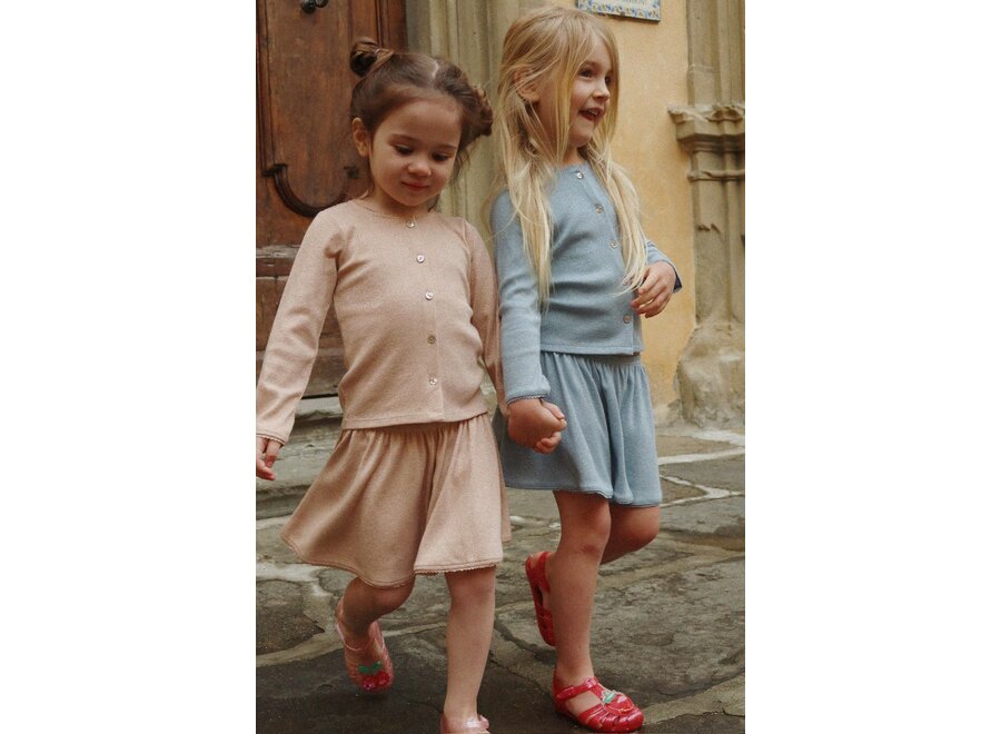 Roli cardigan - Cameo rose