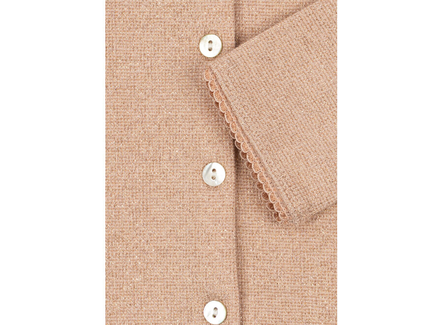 Roli cardigan - Cameo rose