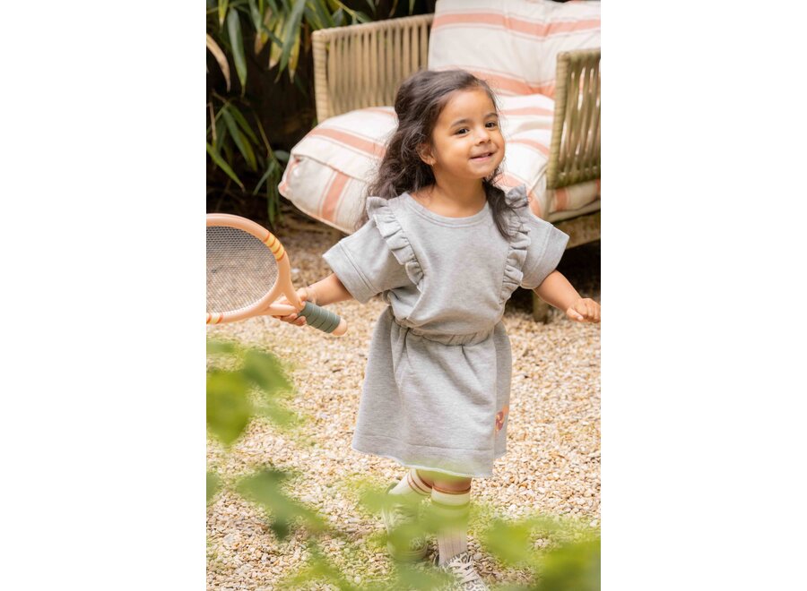 Skater skirt - Grey melange