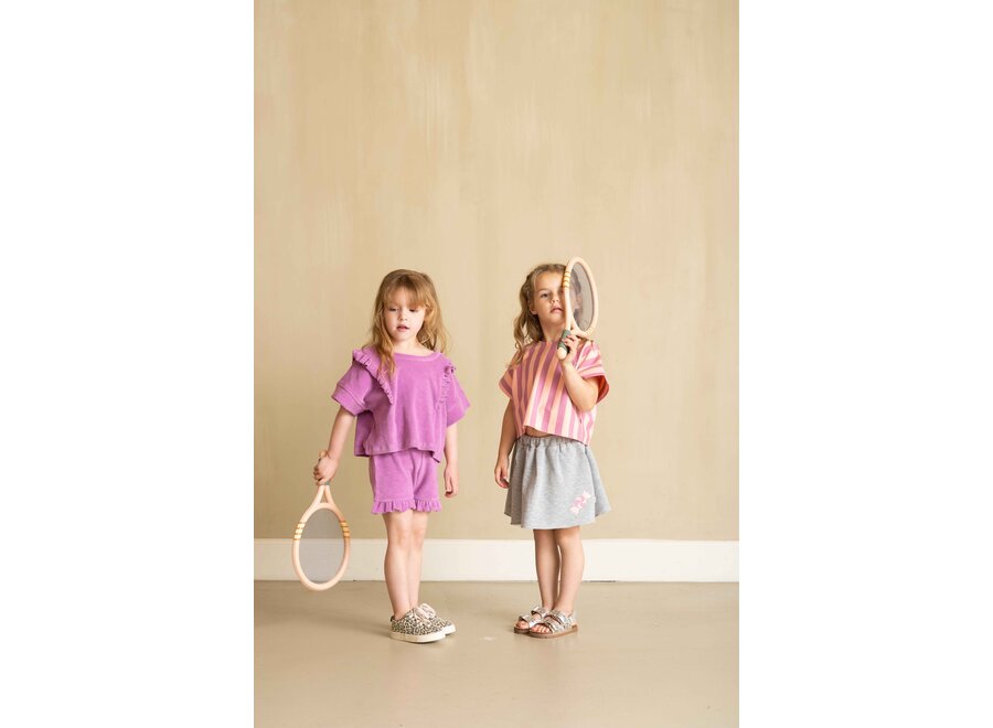 Skater skirt - Grey melange