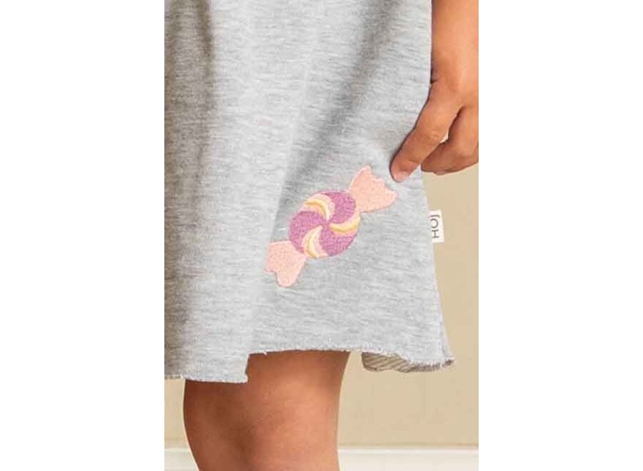 Skater skirt - Grey melange