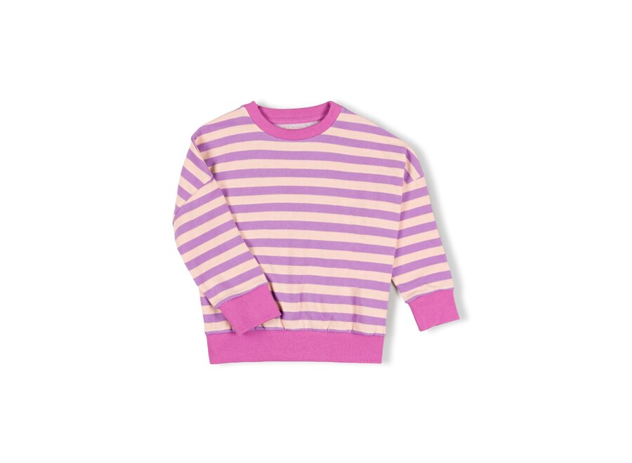 Rel sweater - Iris stripe