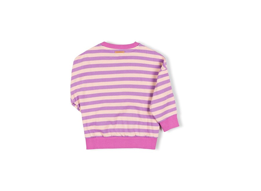 Rel sweater - Iris stripe