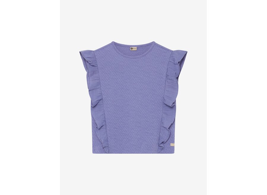 T-shirt ruffle - Lolite