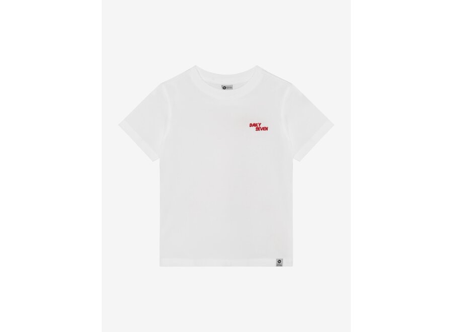 Oversized T-shirt backprint - Buon appetito