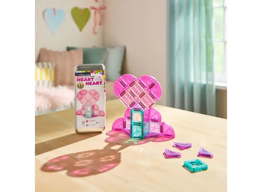 Micro mags travel set - Heart to heart
