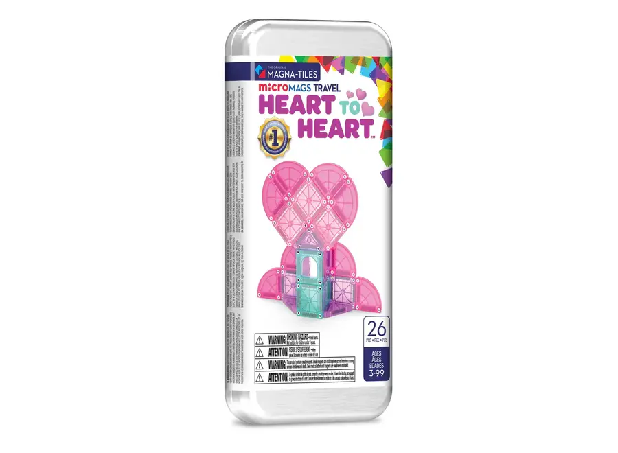 Micro mags travel set - Heart to heart