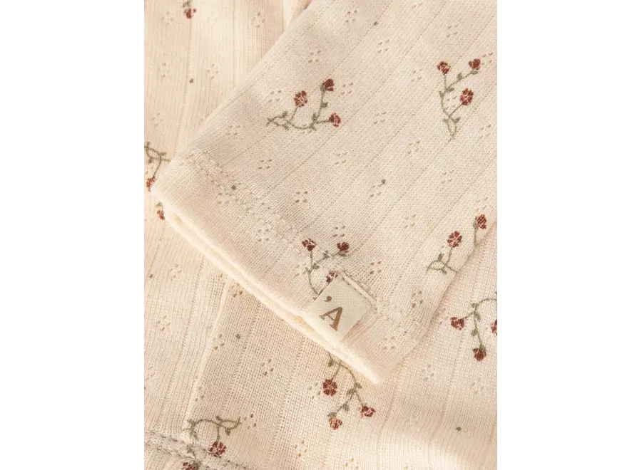 Rachello Ria slim leggings - Novelle peach/ Flower