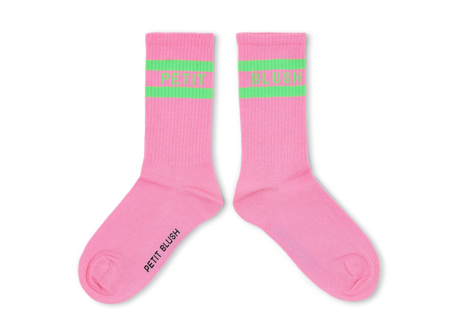Sport socks - Lemonade/Neon green