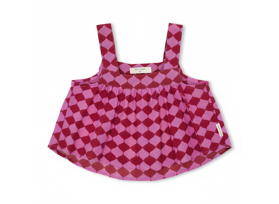 Summer blouse - Berry blush