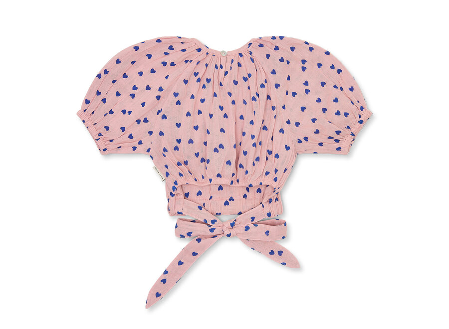 Adele blouse - Candy hearts