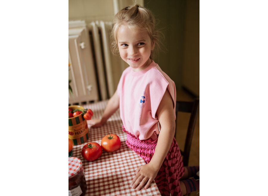 Shoulder top - Cashmere rose