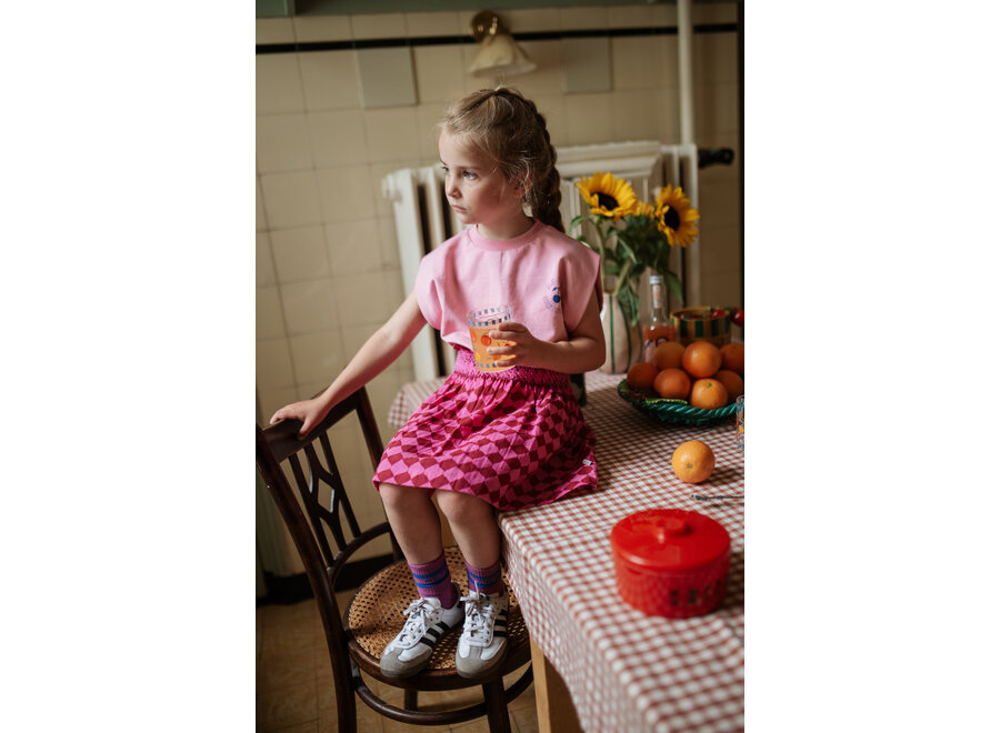 Shoulder top - Cashmere rose