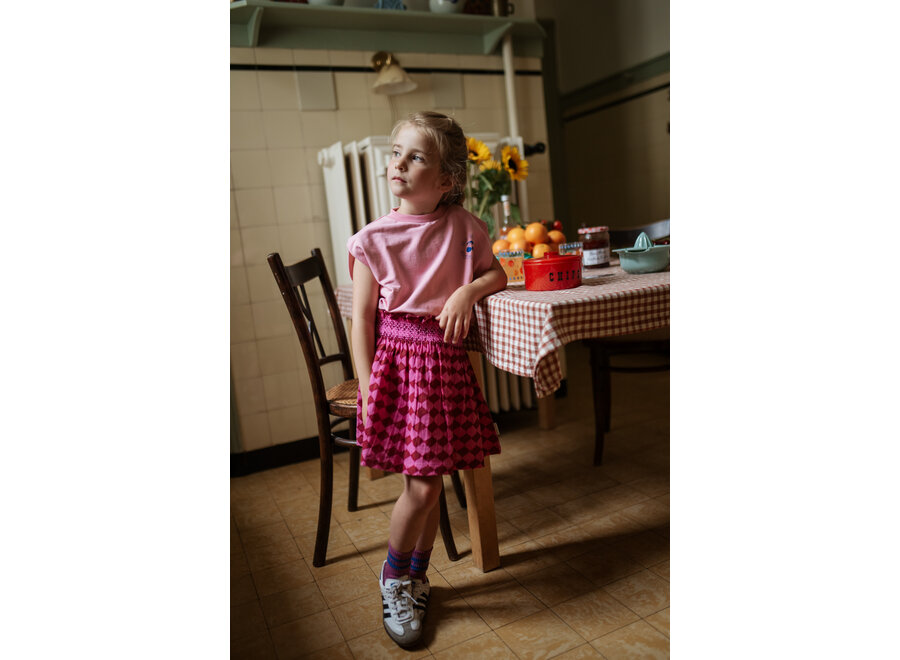 Shoulder top - Cashmere rose