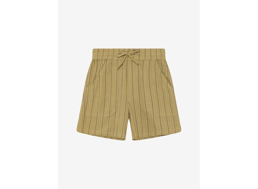 Short small stripe - Pale olive green