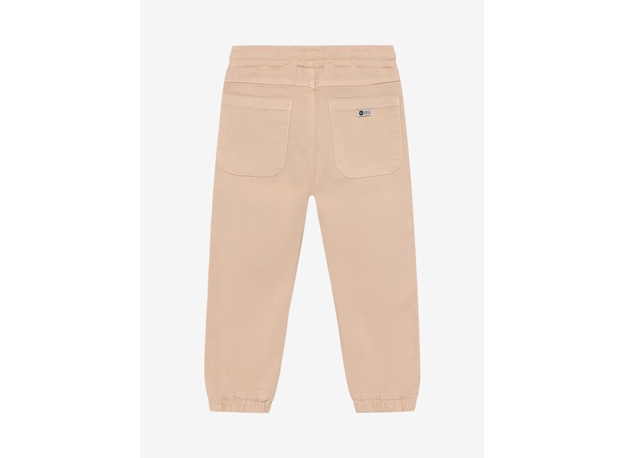 Soft twill pants - Latte sand