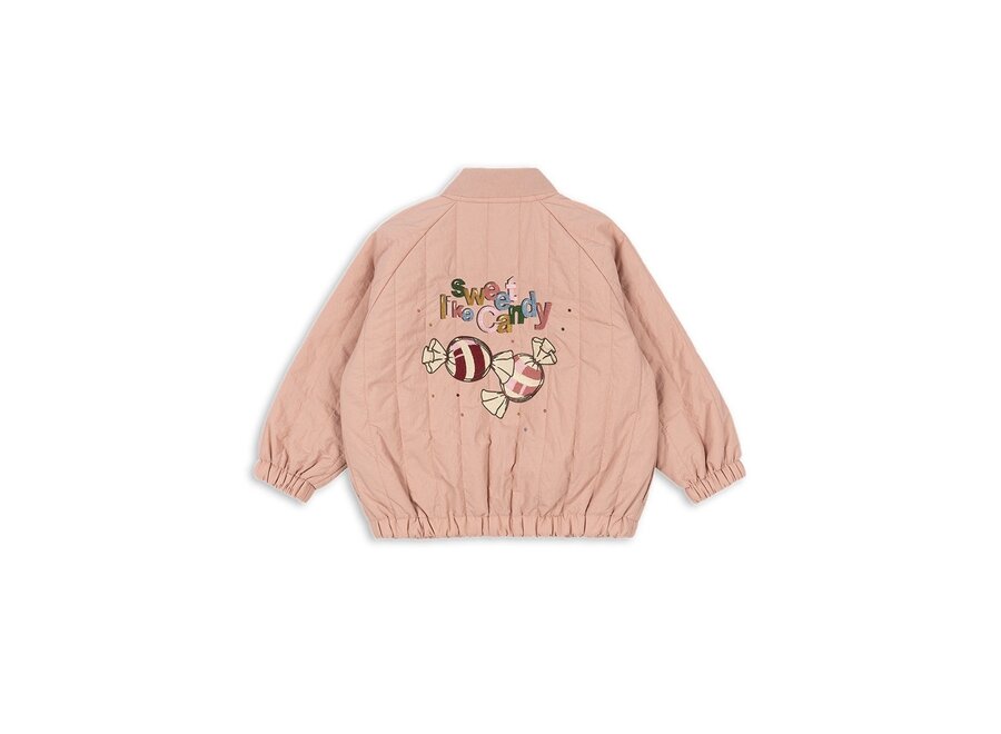 Juno bomber jacket - Cameo rose/  Candy