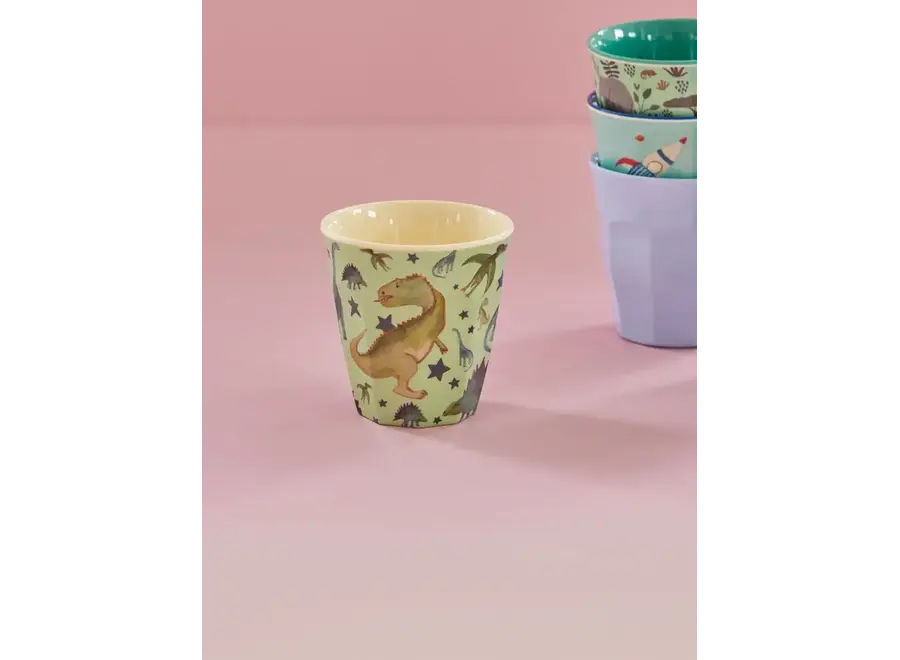 Melamine beker - Dino print