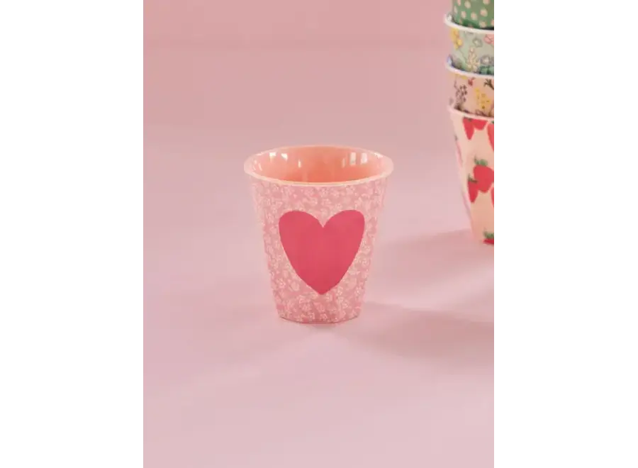 Melamine beker - Heart