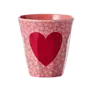 Melamine beker - Heart