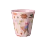 Melamine beker - pink - Hero print