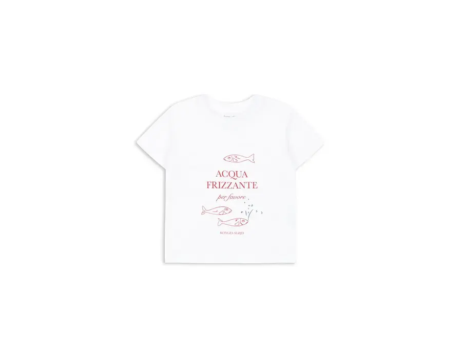 Famo T-shirt - Optic white