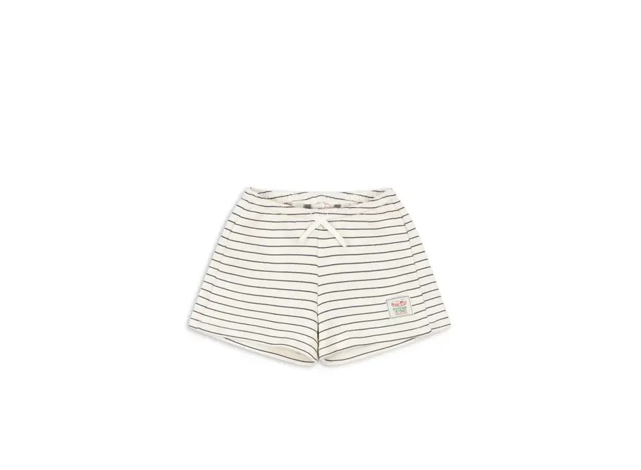 Lou sweatshort - Flintstone stripe