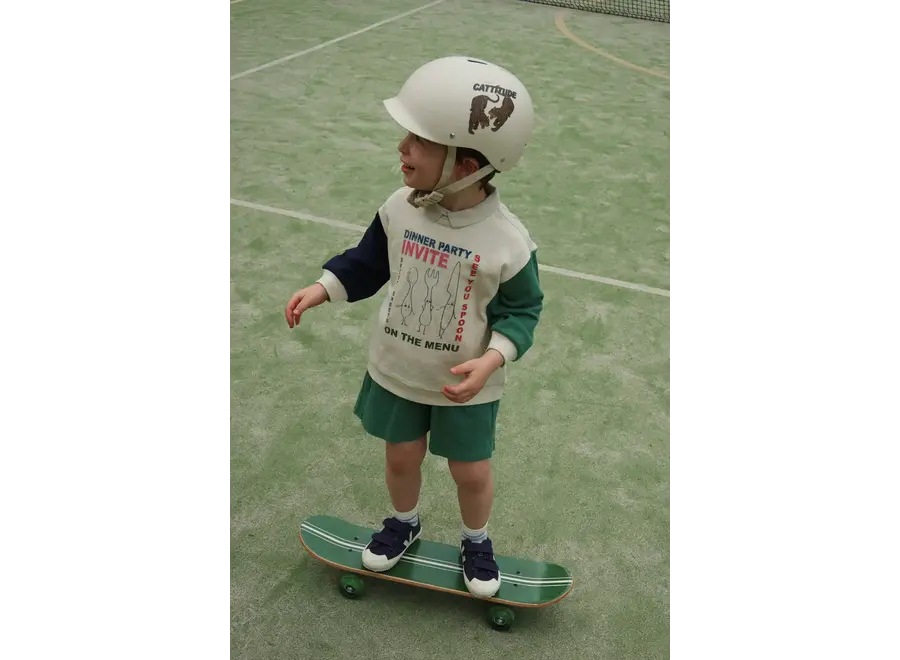 Spotty langarm polo - Multi color