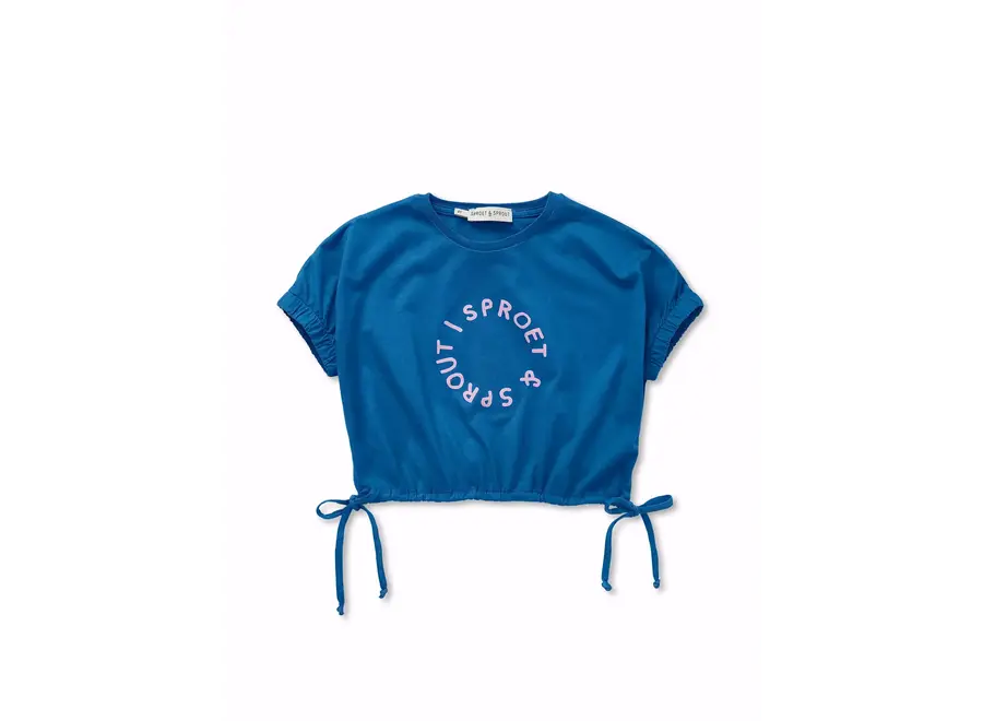 Girls T-shirt Sproet - Sports blue