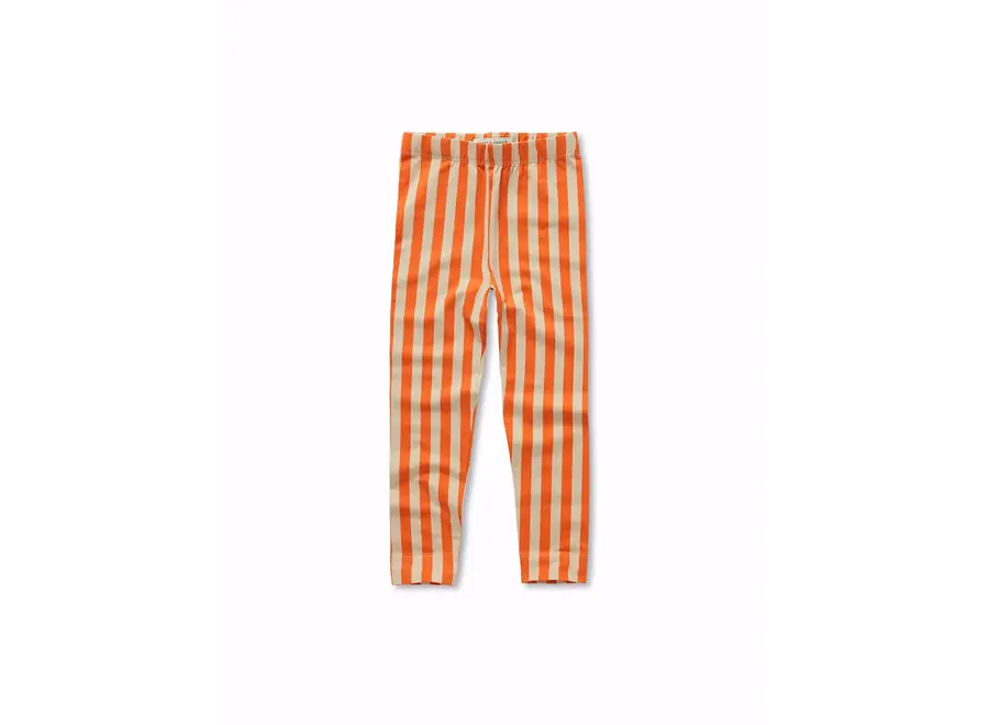 Legging small stripes - Sesame