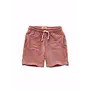 Terry shorts small stripes - Rose dawn