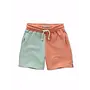 Sweatshorts colourblock - Orange ace