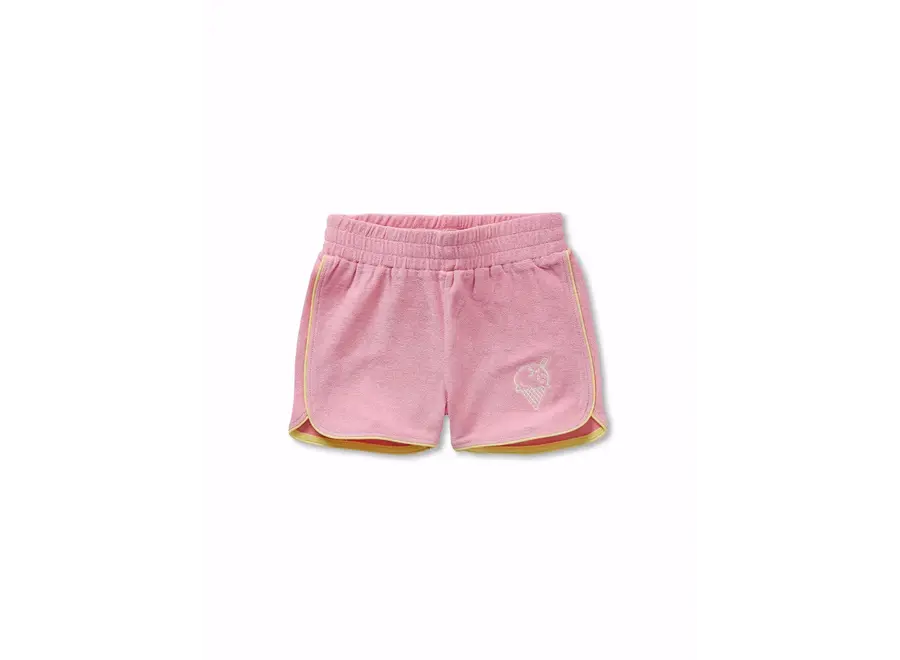 Terry sport shorts - Pink